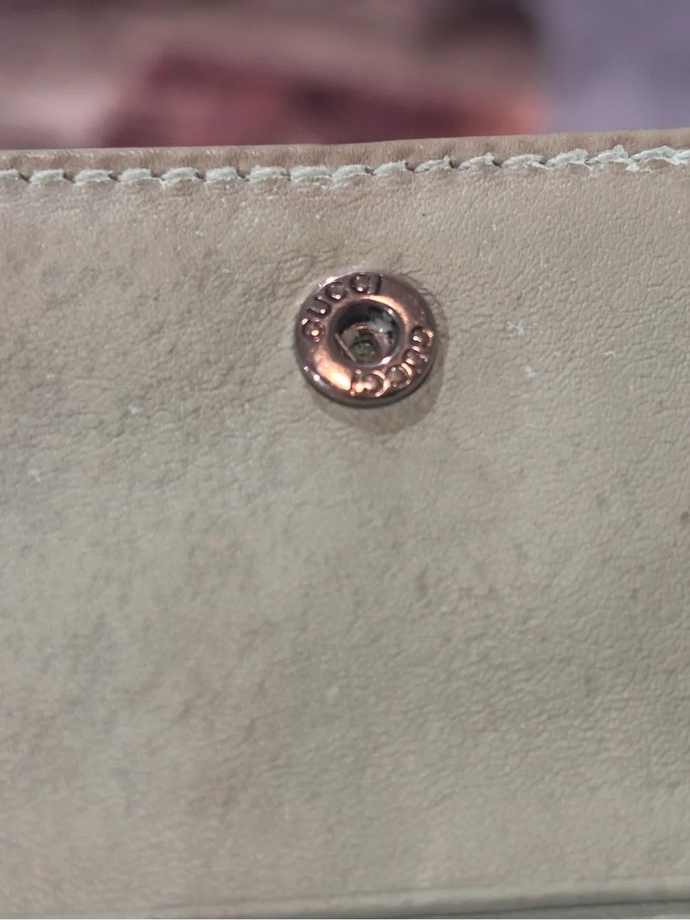 Gucci Mint Snake Wallet - Picture 7 of 8